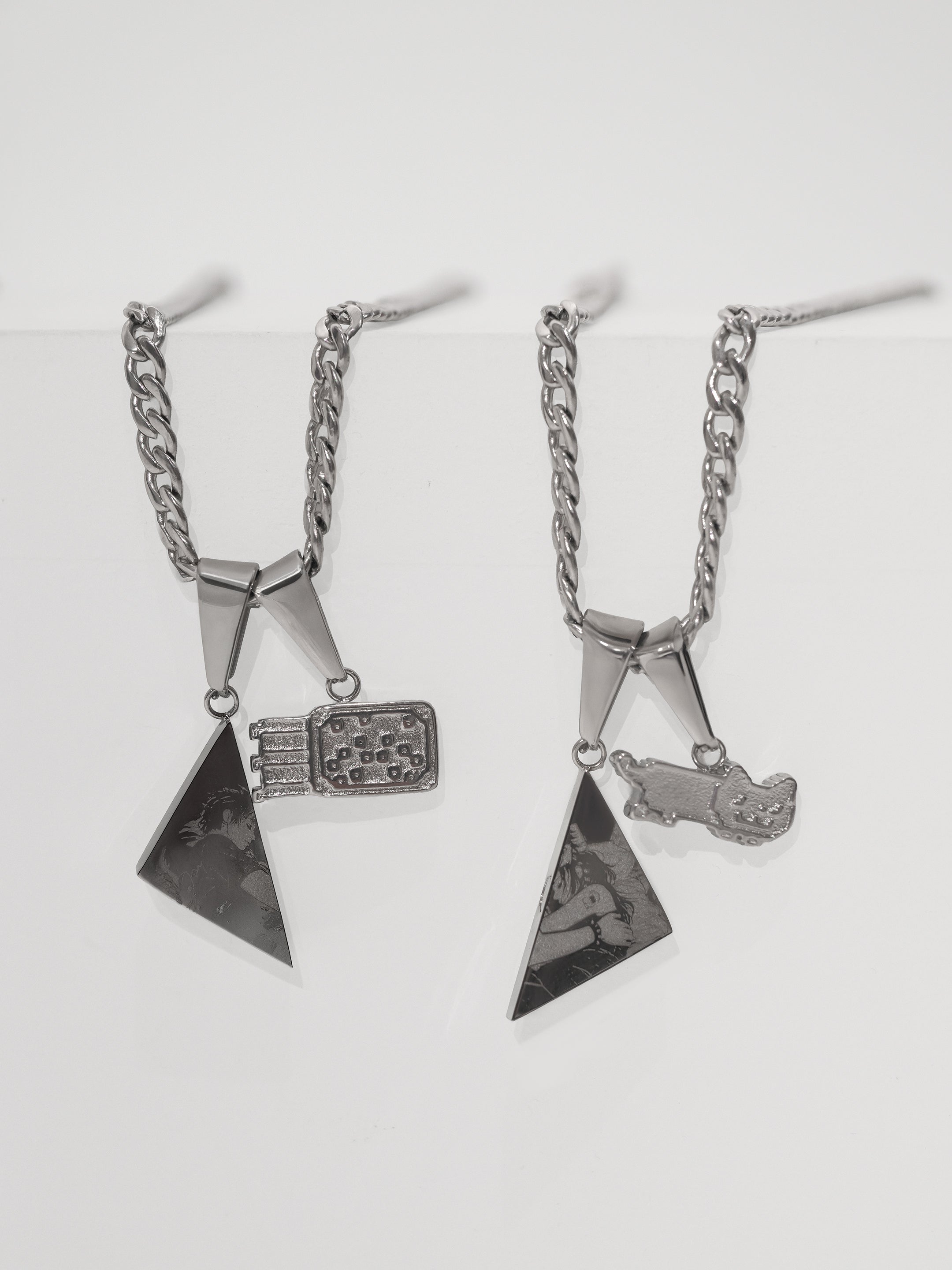 Matching Necklace Set: Nyan+Mentos/Coke