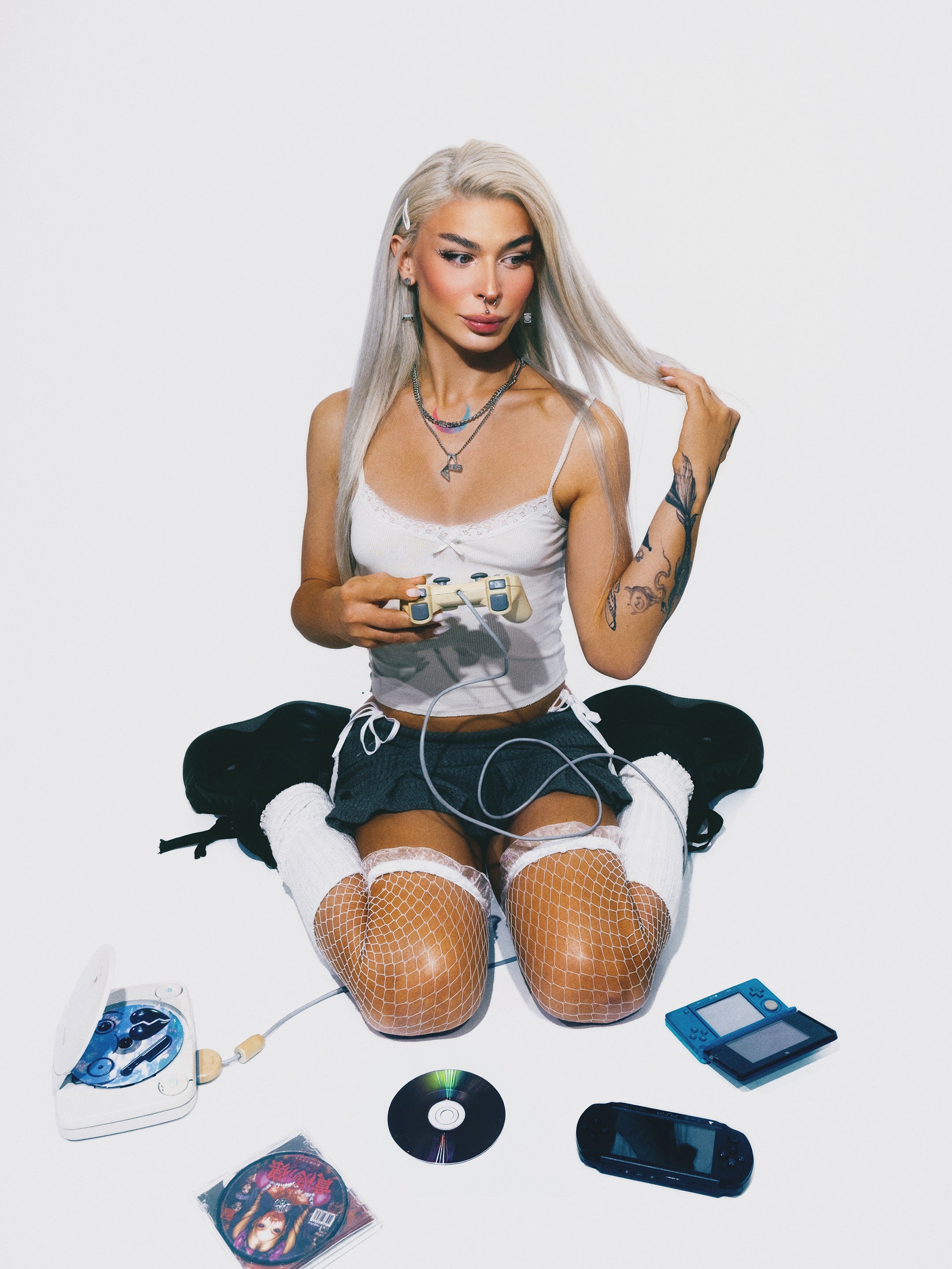 Matching Necklace Set: Nyan+Mentos/Coke